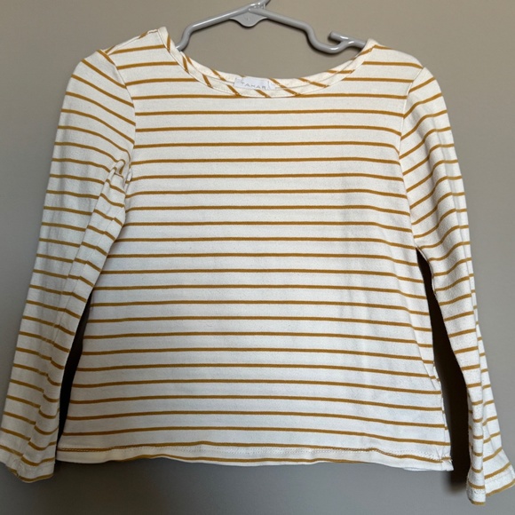 Striped Yellow Long Sleeve - Picture 1 of 2